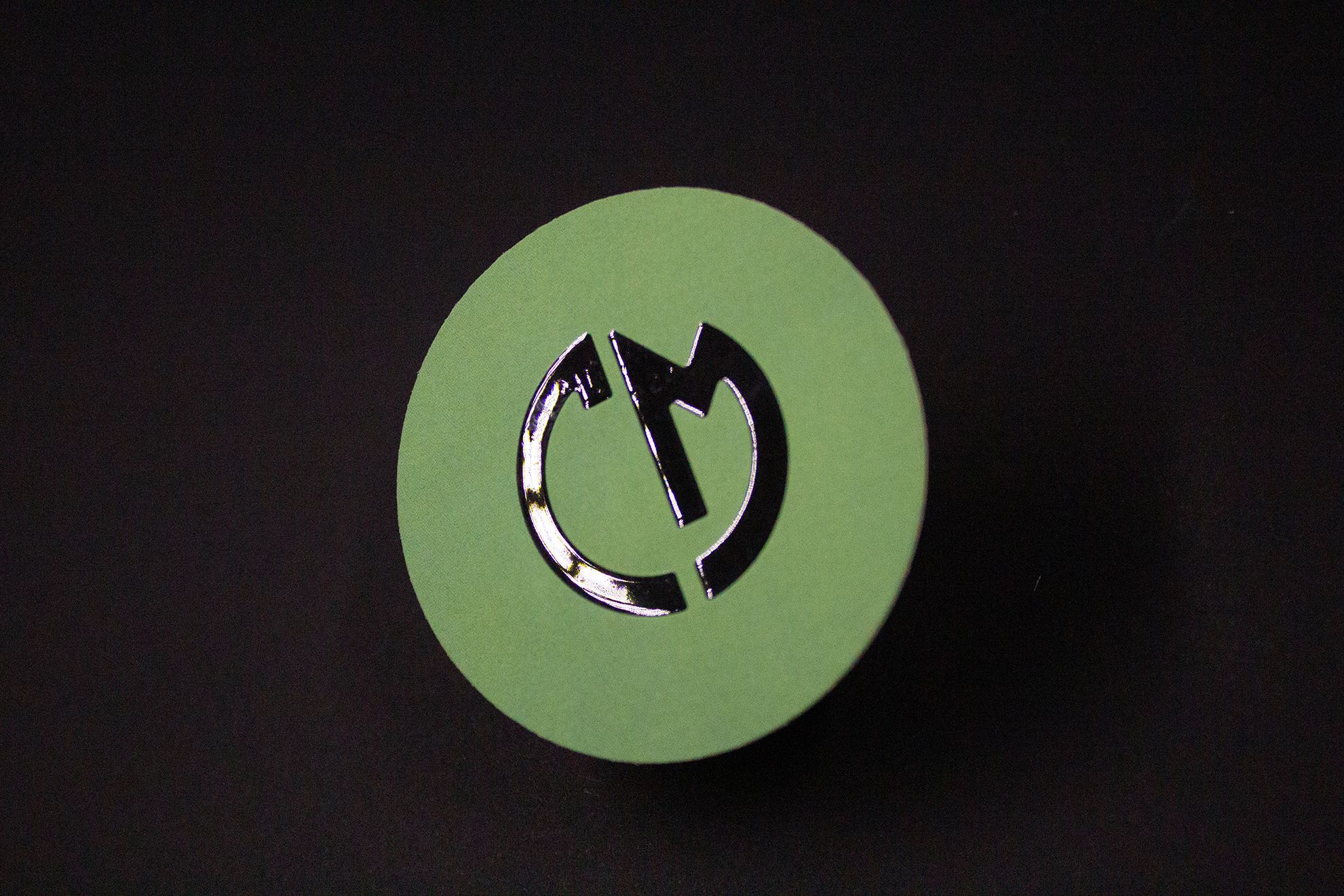 Biglietti da visita uv rotondi